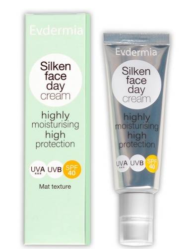 Evdermia Silken Face Day 50ml Cream spf40